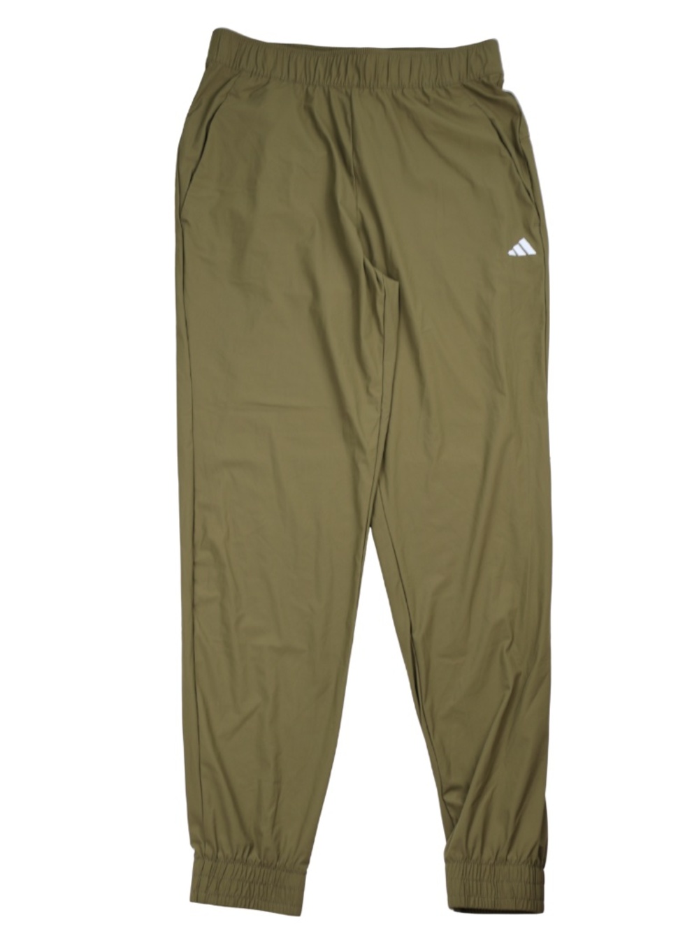 adidas Women's XS Olive Green Tapered Jogger Pants Elastic Waist